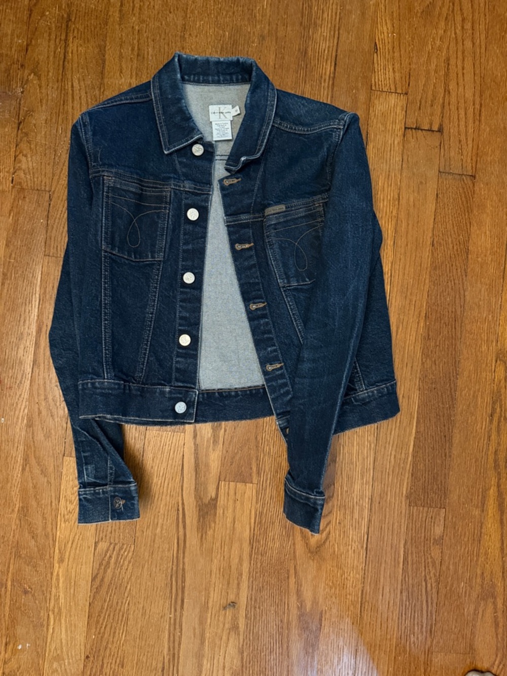 Calvin Klein Jeans Dark Blue Denim Jacket